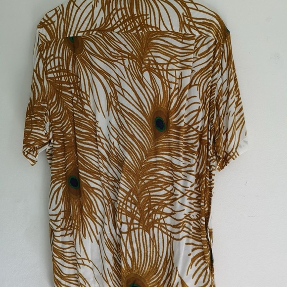 Supreme Peacock Shirt - Large in Gold - Picture 2 of 5